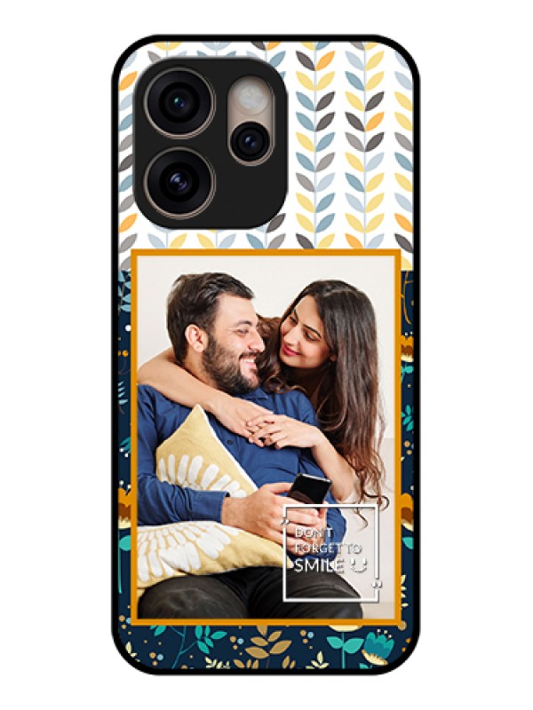Custom Oppo Reno 15 Pro 5G Custom Glass Phone Case - Pattern Design