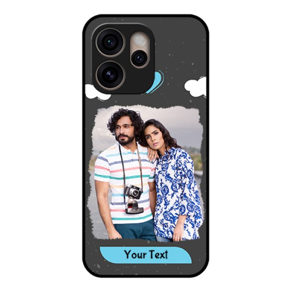 Oppo Reno 15 Pro 5G Custom Glass Phone Case - Splashes With Love Doodles Design Oppo Reno 15 Pro 5G Custom Glass Phone Case - Splashes With Love Doodles Design
