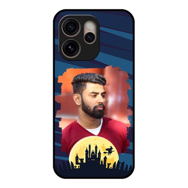Oppo Reno 15 Pro 5G Custom Glass Phone Case - Halloween Witch Design