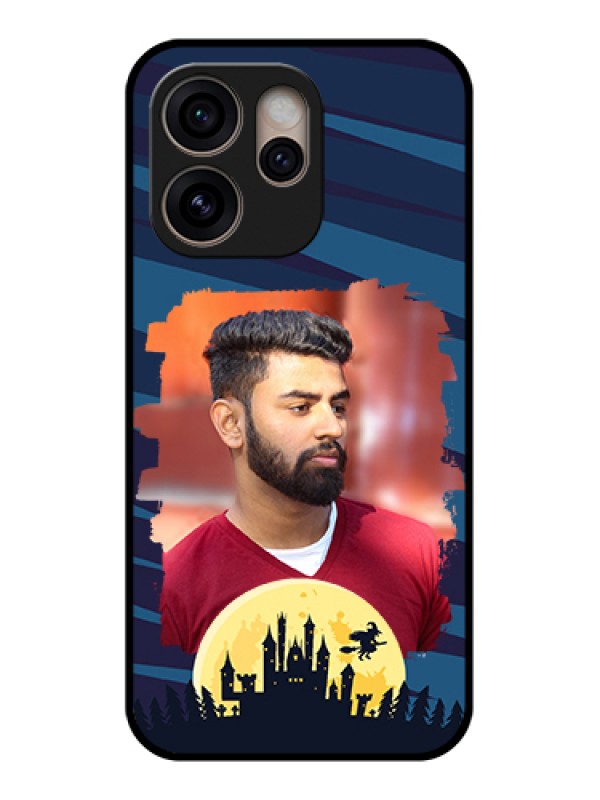 Custom Oppo Reno 15 Pro 5G Custom Glass Phone Case - Halloween Witch Design
