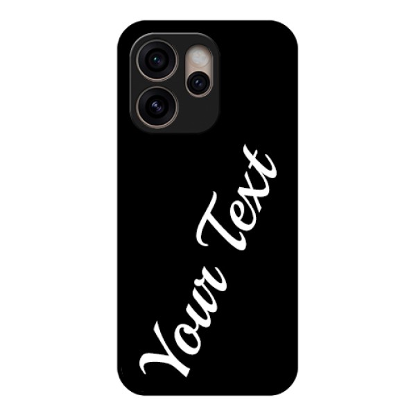 Oppo Reno 15 Pro 5G Custom Glass Phone Case - With Your Name Design