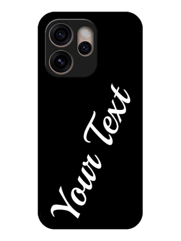 Custom Oppo Reno 15 Pro 5G Custom Glass Phone Case - With Your Name Design
