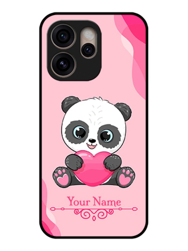 Custom Oppo Reno 15 Pro 5G Custom Glass Phone Case - Cute Panda Design