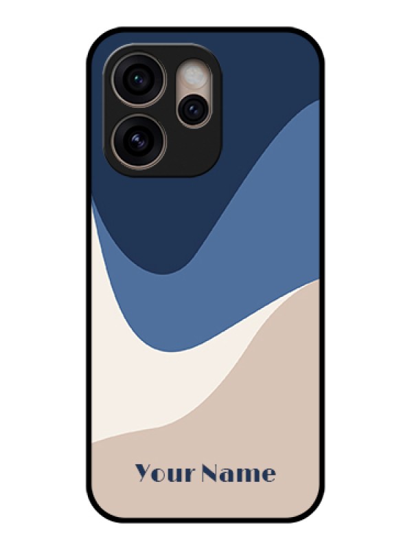 Custom Oppo Reno 15 Pro 5G Custom Glass Phone Case - Abstract Drip Art Design