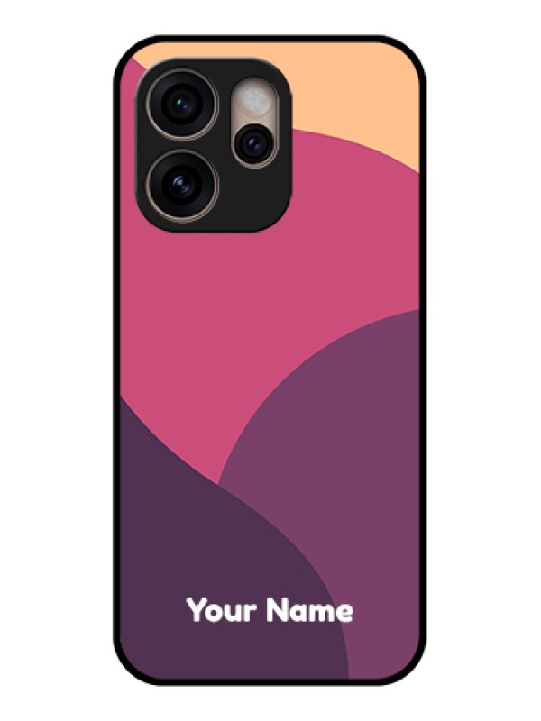 Custom Oppo Reno 15 Pro 5G Custom Glass Phone Case - Mixed Multi - Colour Abstract Art Design