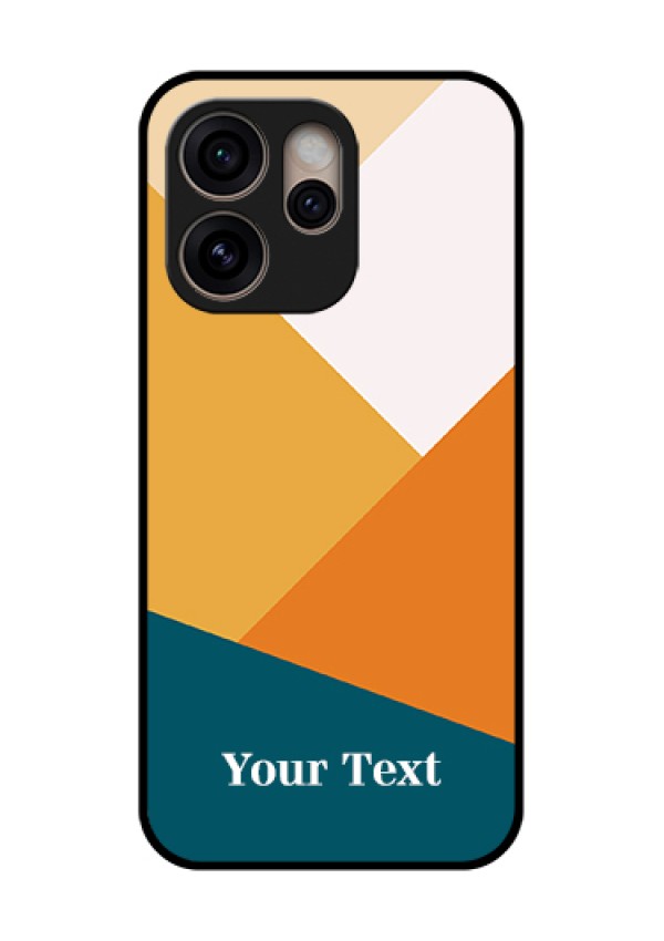 Oppo Reno 15 Pro 5G Custom Glass Phone Case - Stacked Multi - Colour Design
