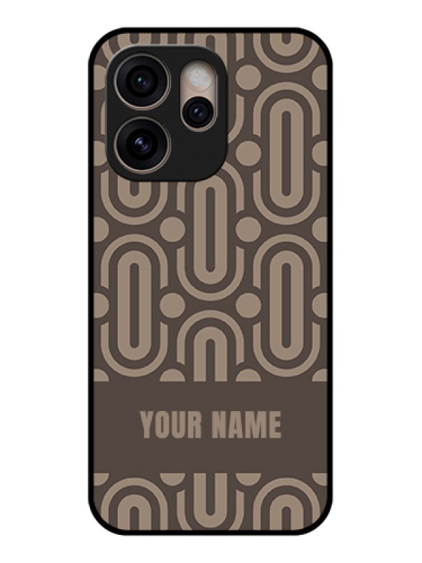 Custom Oppo Reno 15 Pro 5G Custom Glass Phone Case - Captivating Zero Pattern Design