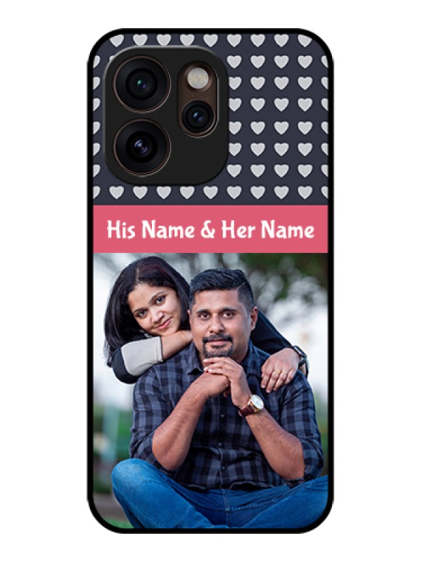Custom Oppo Reno 15 Pro Mini 5G Custom Glass Phone Case - Love Symbols Design