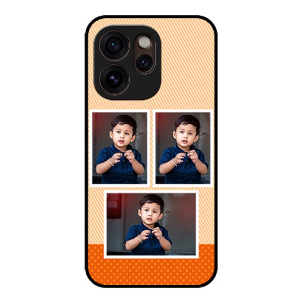 Oppo Reno 15 Pro Mini 5G Custom Glass Phone Case - Bulk Photos Upload Design