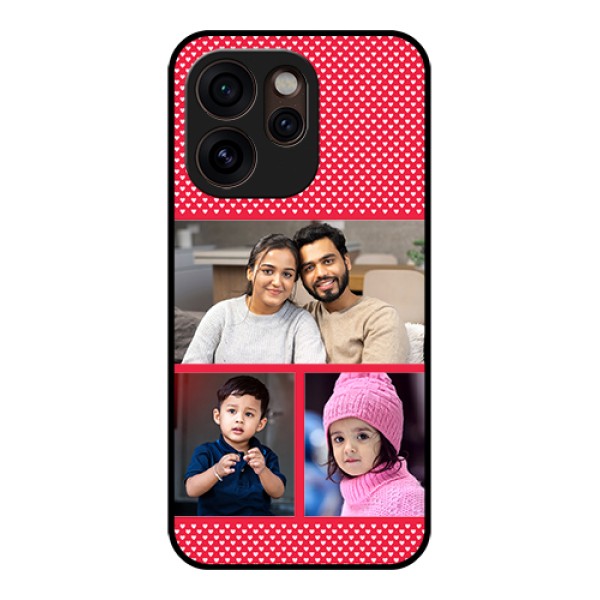 Oppo Reno 15 Pro Mini 5G Custom Glass Phone Case - Bulk Photo Upload Design