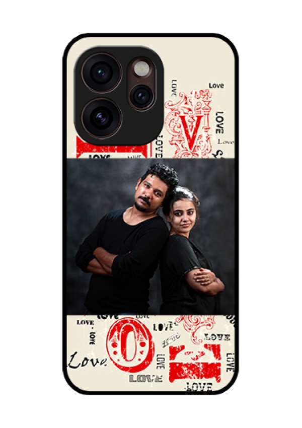 Oppo Reno 15 Pro Mini 5G Custom Glass Phone Case - Trendy Love Design Case