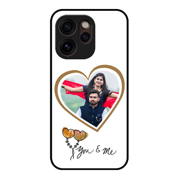 Oppo Reno 15 Pro Mini 5G Custom Glass Phone Case - You & Me Design