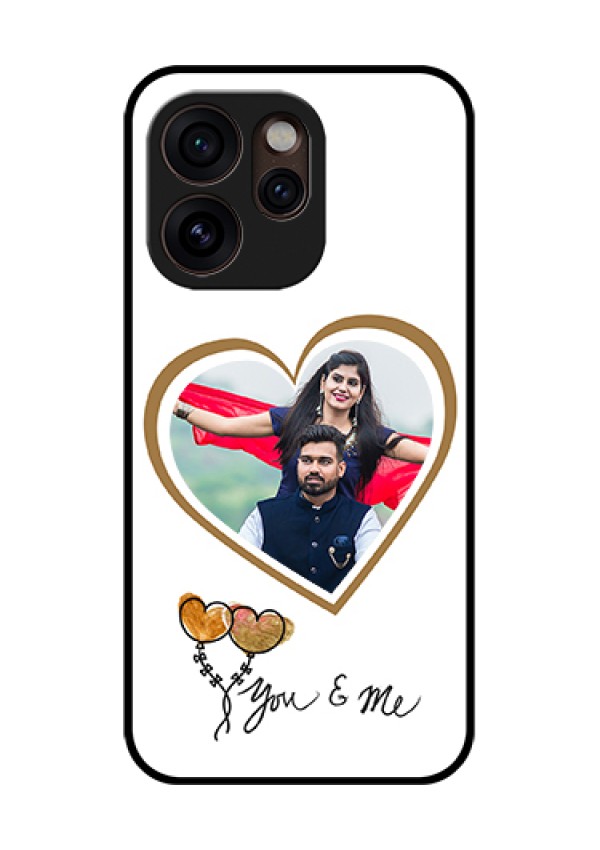 Oppo Reno 15 Pro Mini 5G Custom Glass Phone Case - You & Me Design