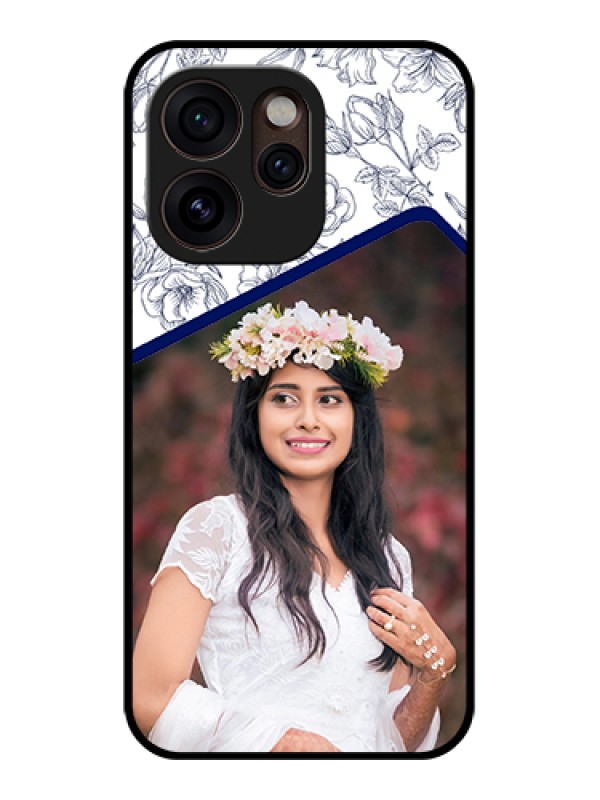 Custom Oppo Reno 15 Pro Mini 5G Custom Glass Phone Case - Classy Floral Design