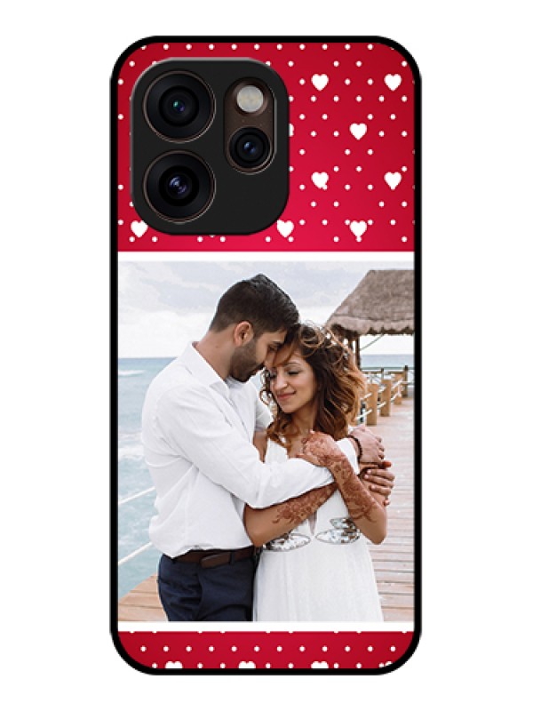 Custom Oppo Reno 15 Pro Mini 5G Custom Glass Phone Case - Hearts Mobile Case Design