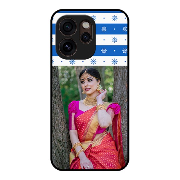 Oppo Reno 15 Pro Mini 5G Custom Glass Phone Case - Snow Pattern Design