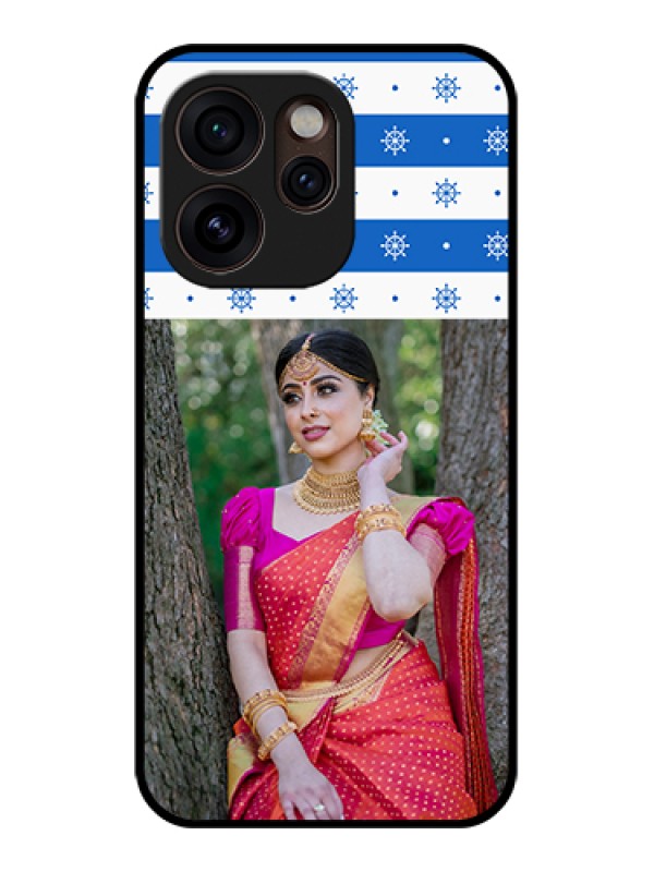 Custom Oppo Reno 15 Pro Mini 5G Custom Glass Phone Case - Snow Pattern Design