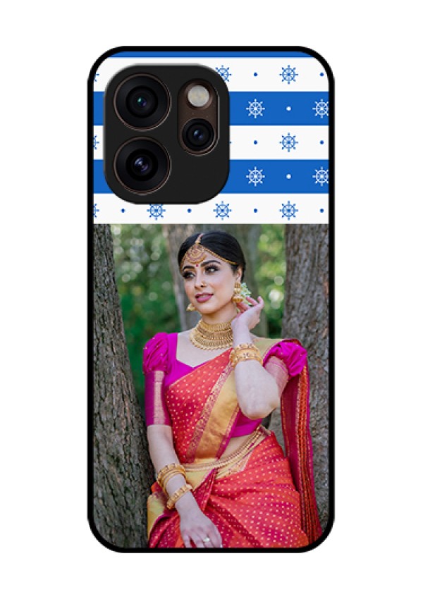 Oppo Reno 15 Pro Mini 5G Custom Glass Phone Case - Snow Pattern Design