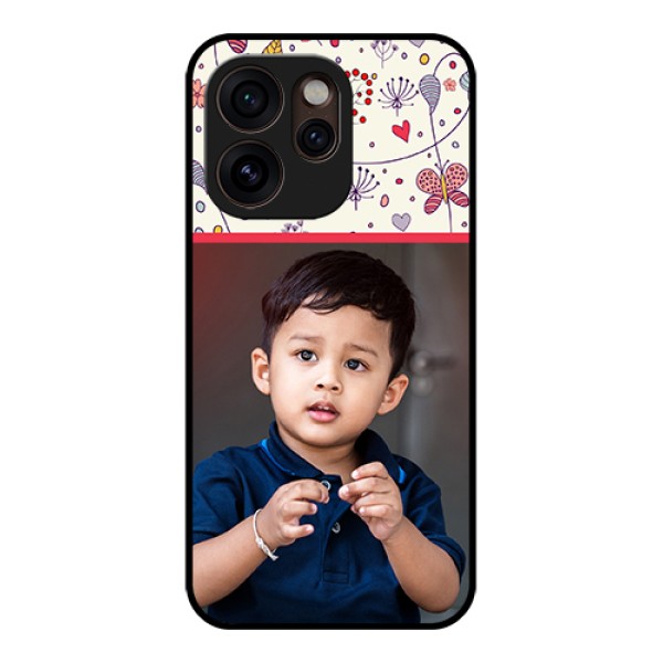 Oppo Reno 15 Pro Mini 5G Custom Glass Phone Case - Premium Floral Design
