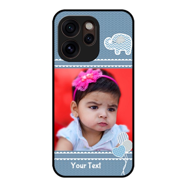 Oppo Reno 15 Pro Mini 5G Custom Glass Phone Case - With Kids Pattern Design Oppo Reno 15 Pro Mini 5G Custom Glass Phone Case - With Kids Pattern Design