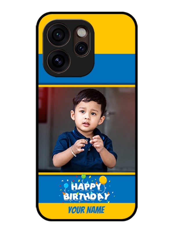 Custom Oppo Reno 15 Pro Mini 5G Custom Glass Phone Case - Birthday Wishes Design