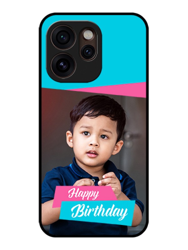 Custom Oppo Reno 15 Pro Mini 5G Custom Glass Phone Case - Image Holder With 2 Color Design