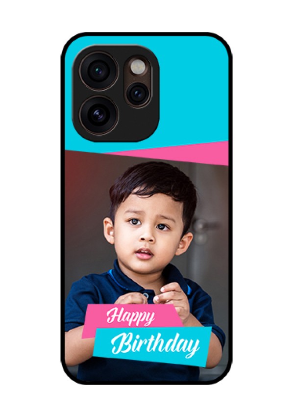 Oppo Reno 15 Pro Mini 5G Custom Glass Phone Case - Image Holder With 2 Color Design