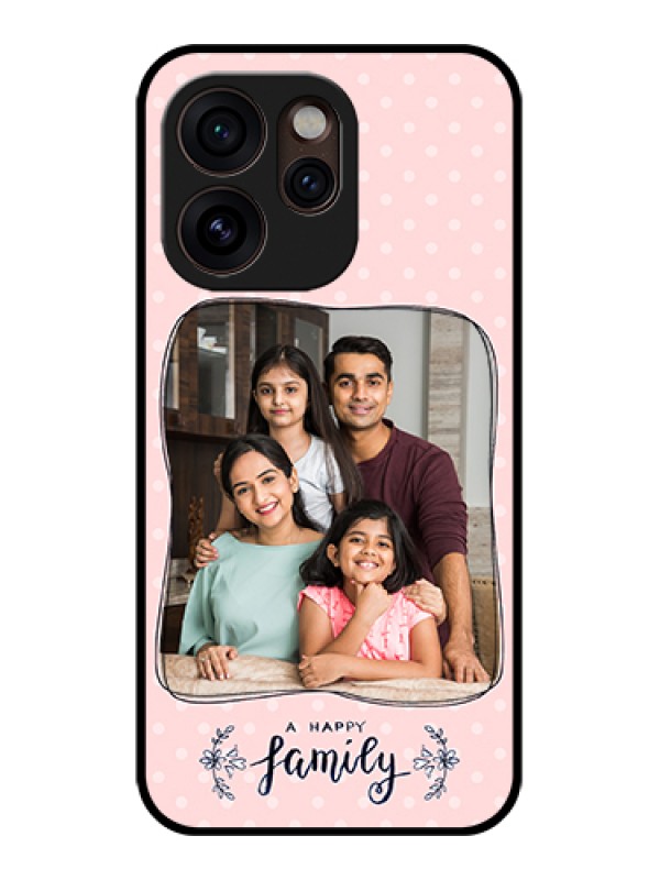 Custom Oppo Reno 15 Pro Mini 5G Custom Glass Phone Case - Family With Dots Design