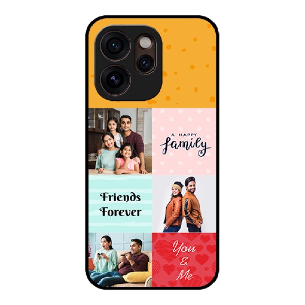 Oppo Reno 15 Pro Mini 5G Custom Glass Phone Case - Images With Quotes Design