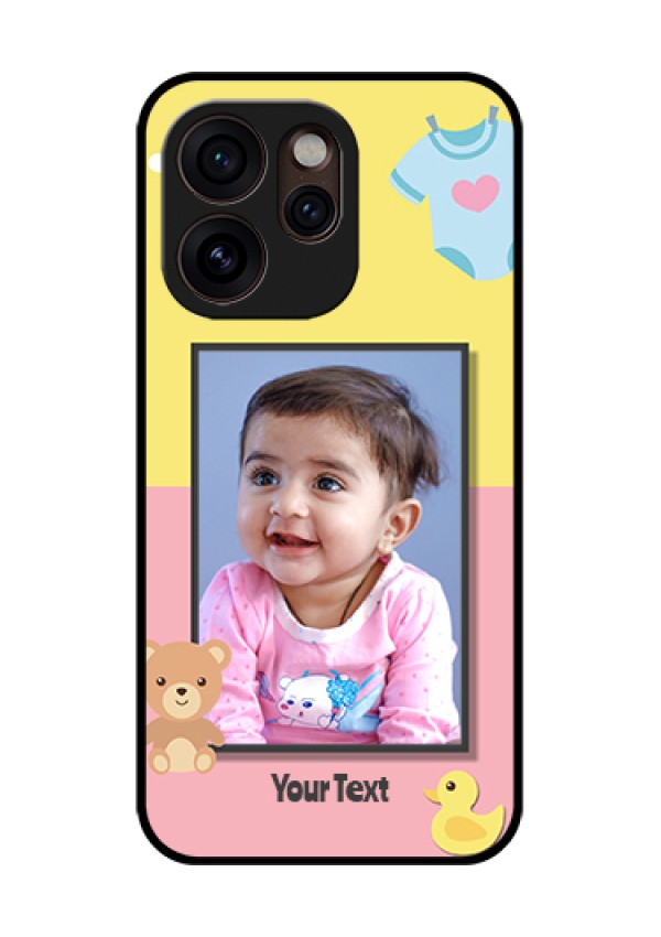 Oppo Reno 15 Pro Mini 5G Custom Glass Phone Case - Kids 2 Color Design