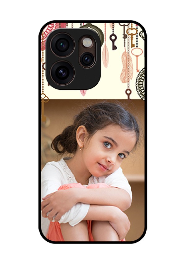 Oppo Reno 15 Pro Mini 5G Custom Glass Phone Case - Boho Style Design