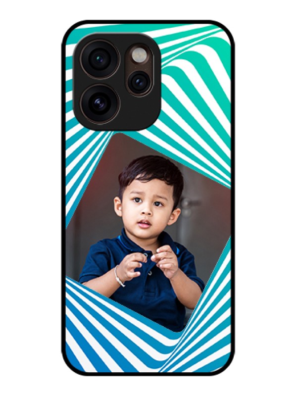 Custom Oppo Reno 15 Pro Mini 5G Custom Glass Phone Case - Abstract Spiral Design