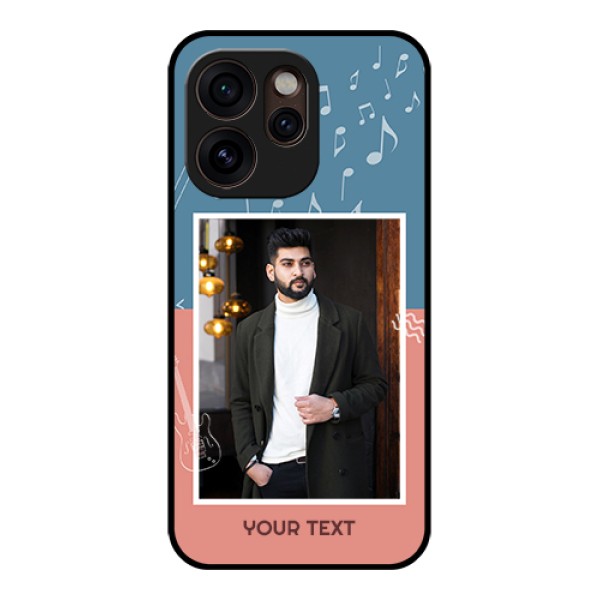 Oppo Reno 15 Pro Mini 5G Custom Glass Phone Case - With Color Musical Note Design Oppo Reno 15 Pro Mini 5G Custom Glass Phone Case - With Color Musical Note Design
