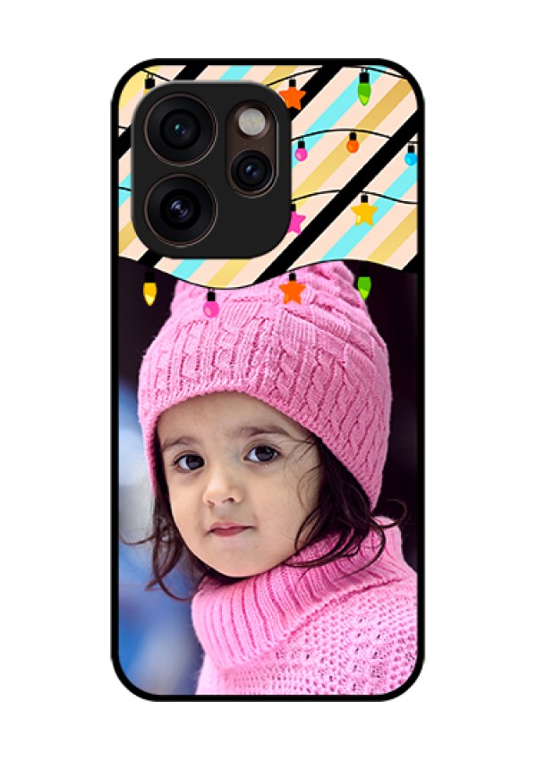 Oppo Reno 15 Pro Mini 5G Custom Glass Phone Case - Lights Hanging Design