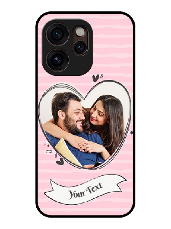 Custom Oppo Reno 15 Pro Mini 5G Custom Glass Phone Case - Vintage Heart Design