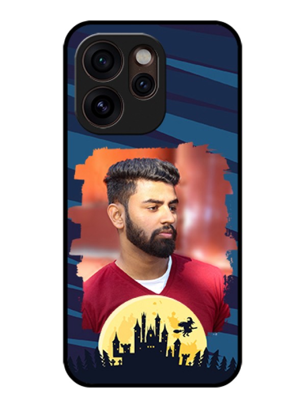 Custom Oppo Reno 15 Pro Mini 5G Custom Glass Phone Case - Halloween Witch Design