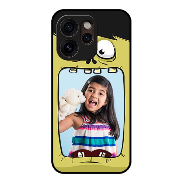 Oppo Reno 15 Pro Mini 5G Custom Glass Phone Case - Cartoon Monster Back Case Design Oppo Reno 15 Pro Mini 5G Custom Glass Phone Case - Cartoon Monster Back Case Design
