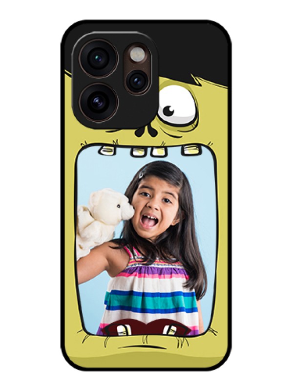 Custom Oppo Reno 15 Pro Mini 5G Custom Glass Phone Case - Cartoon Monster Back Case Design