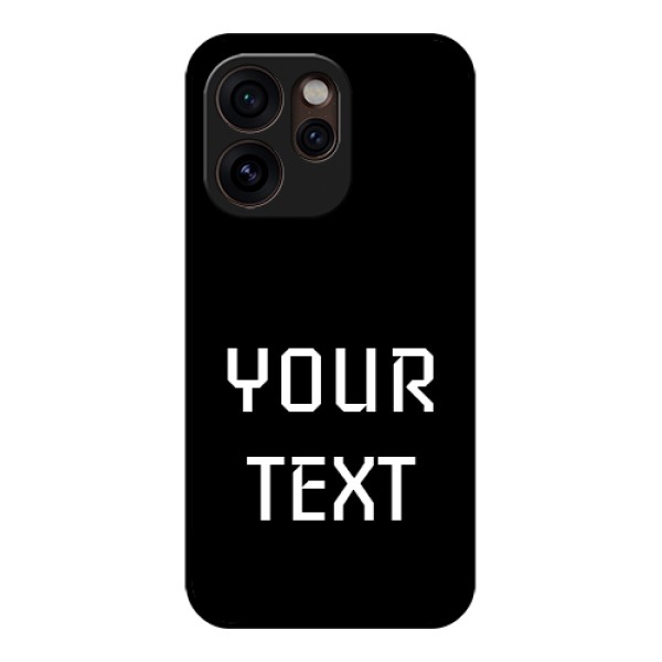 Oppo Reno 15 Pro Mini 5G Custom Glass Phone Case - Your Name Design