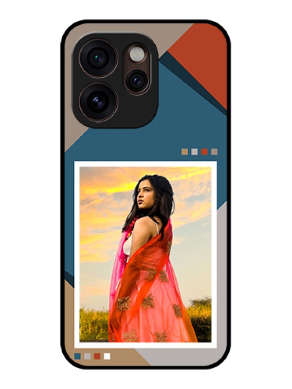 Custom Oppo Reno 15 Pro Mini 5G Custom Glass Phone Case - Retro Color Pallet Design