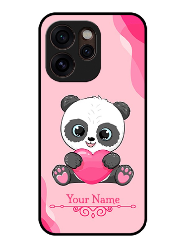 Custom Oppo Reno 15 Pro Mini 5G Custom Glass Phone Case - Cute Panda Design