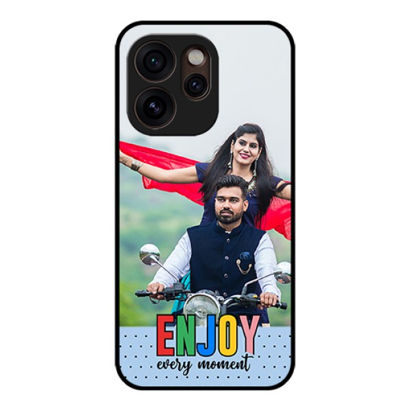 Oppo Reno 15 Pro Mini 5G Custom Glass Phone Case - Enjoy Every Moment Design