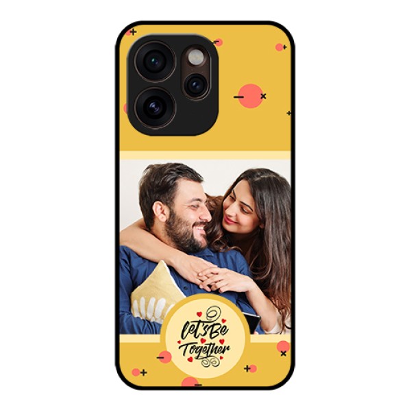 Oppo Reno 15 Pro Mini 5G Custom Glass Phone Case - Lets Be Together Design