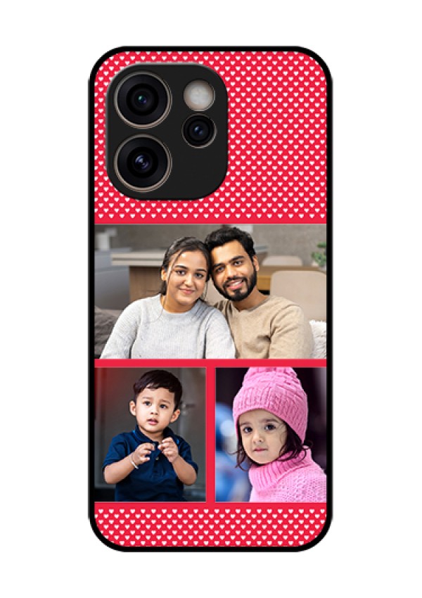 Oppo Reno 15C 5G Custom Glass Phone Case - Bulk Photo Upload Design