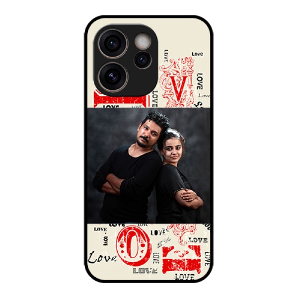 Oppo Reno 15C 5G Custom Glass Phone Case - Trendy Love Design Case