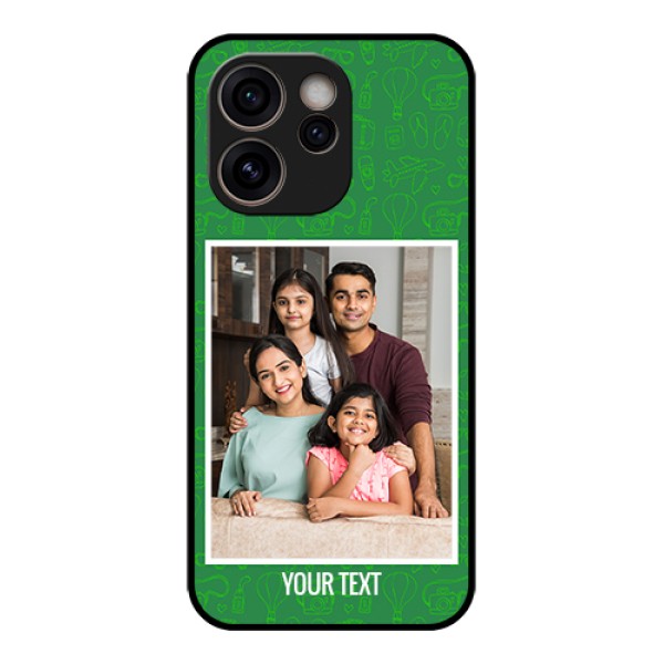 Oppo Reno 15C 5G Custom Glass Phone Case - Picture Upload Design
