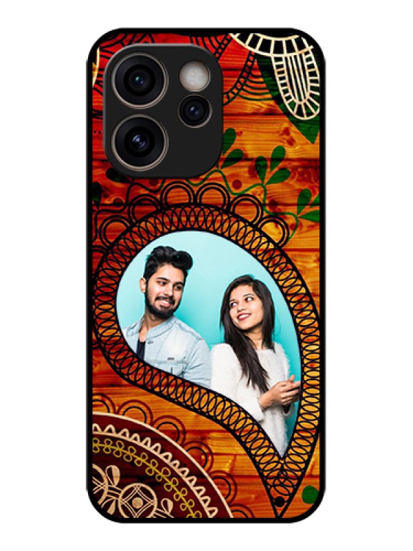 Custom Oppo Reno 15C 5G Custom Glass Phone Case - Abstract Colorful Design