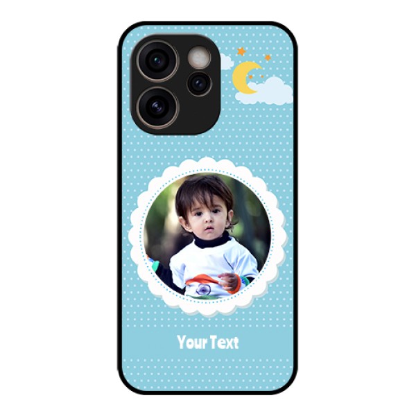 Oppo Reno 15C 5G Custom Glass Phone Case - Violet Pattern Design
