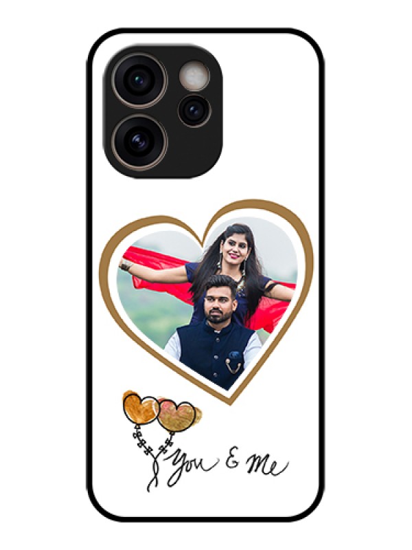 Custom Oppo Reno 15C 5G Custom Glass Phone Case - You & Me Design