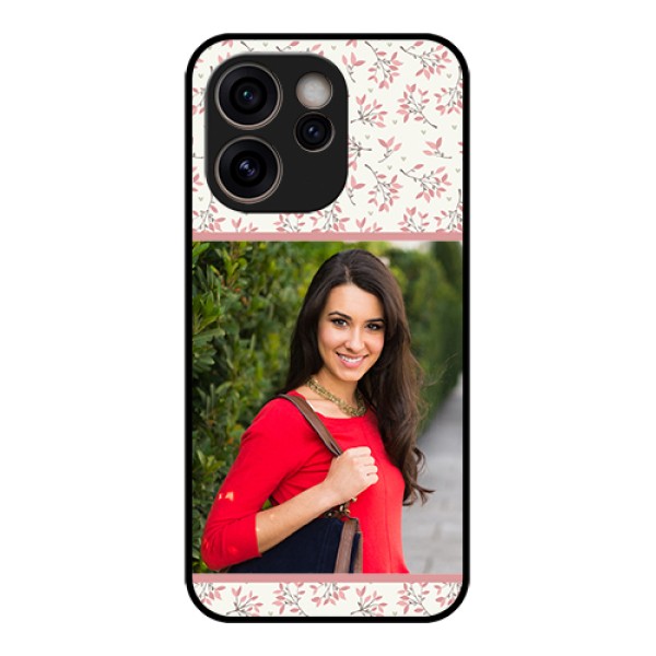 Oppo Reno 15C 5G Custom Glass Phone Case - Stunning Floral Design